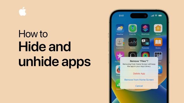 Why Hide Apps on iPhone Small