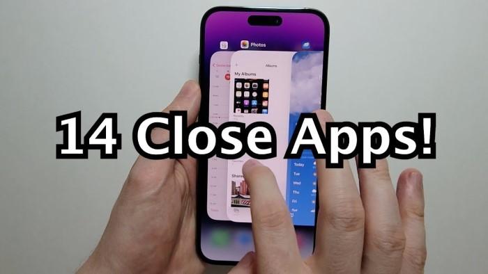 Why You Might Need to Close Apps on iPhone 14 Small