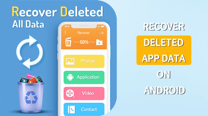 recover deleted app data android